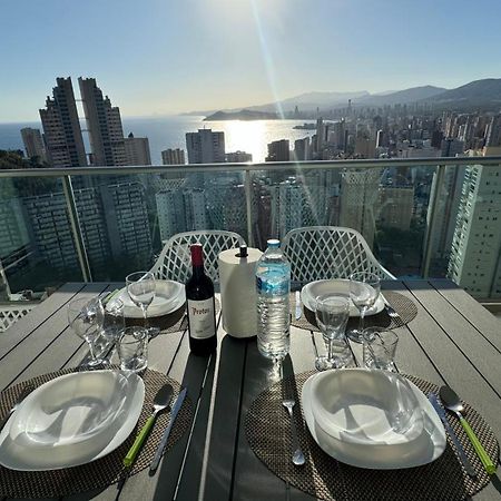Highrise Apartment With Stunning Views From Private Balcony 85 Benidorm Buitenkant foto