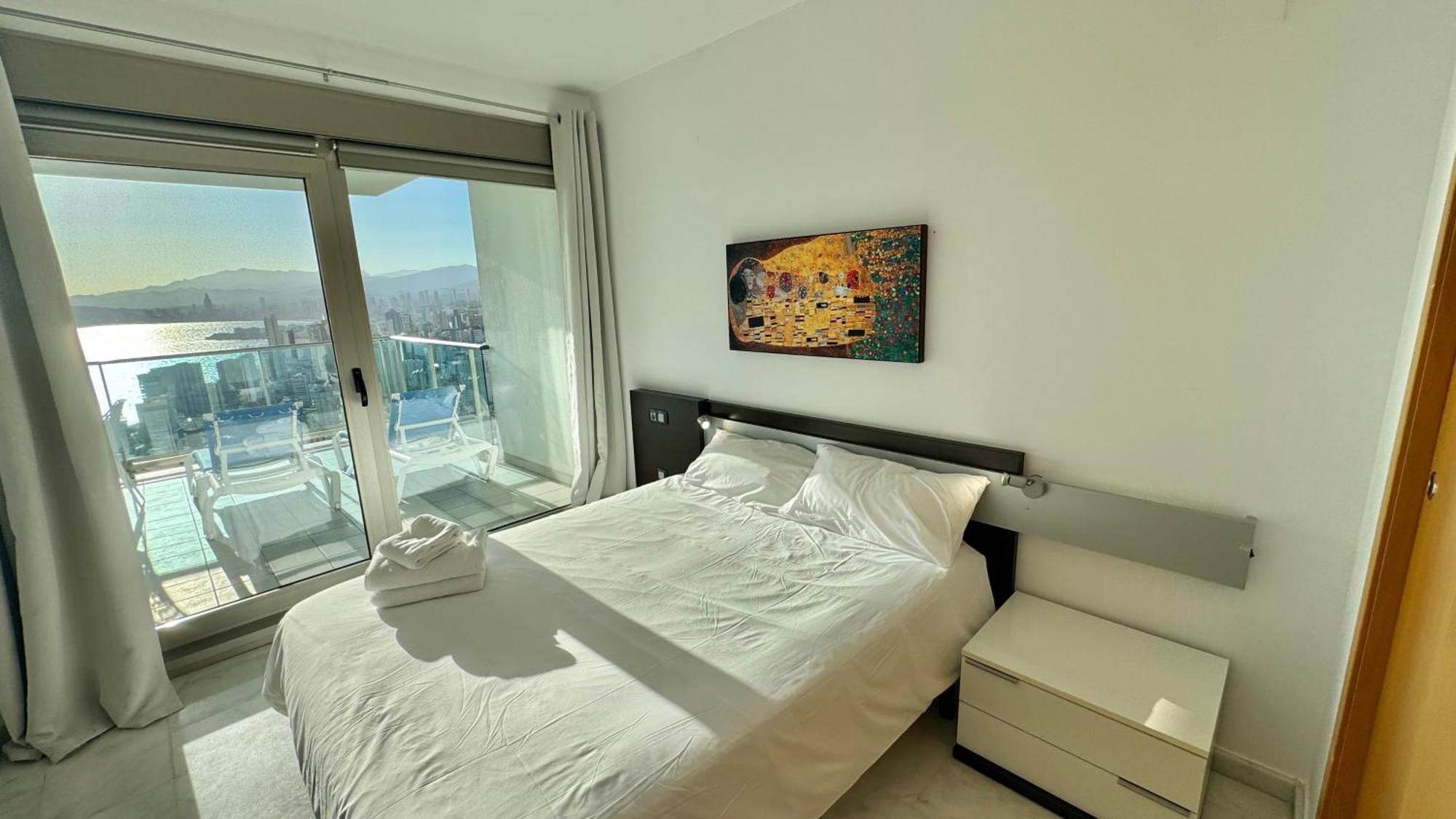 Highrise Apartment With Stunning Views From Private Balcony 85 Benidorm Buitenkant foto
